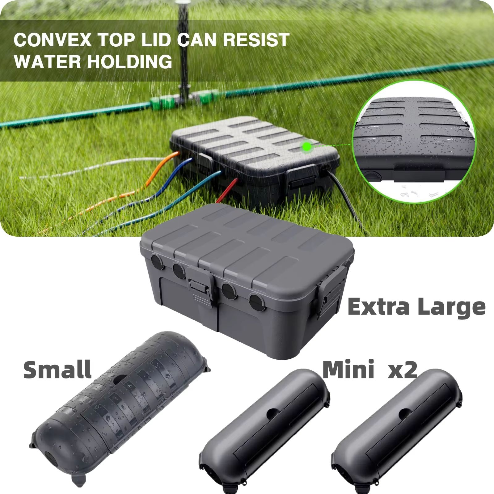 Outdoor Power Strip Weatherproof - Caixas Elétricas Externas Grandes à Prova