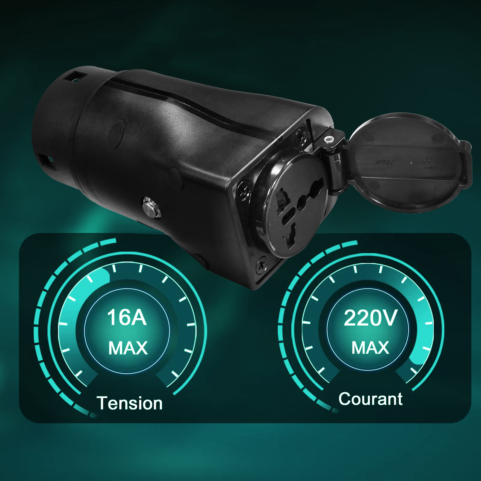 Ac Outdoor Power - Pistola de Descarga Padrão Europeu 3.5kw