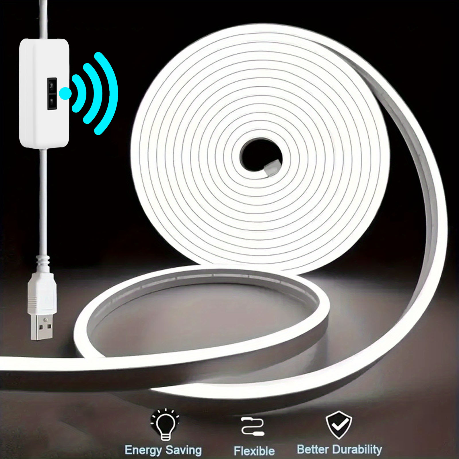 Sensor de movimento neon led l - Outdoor Power Strip Weatherproof avaliação e preço