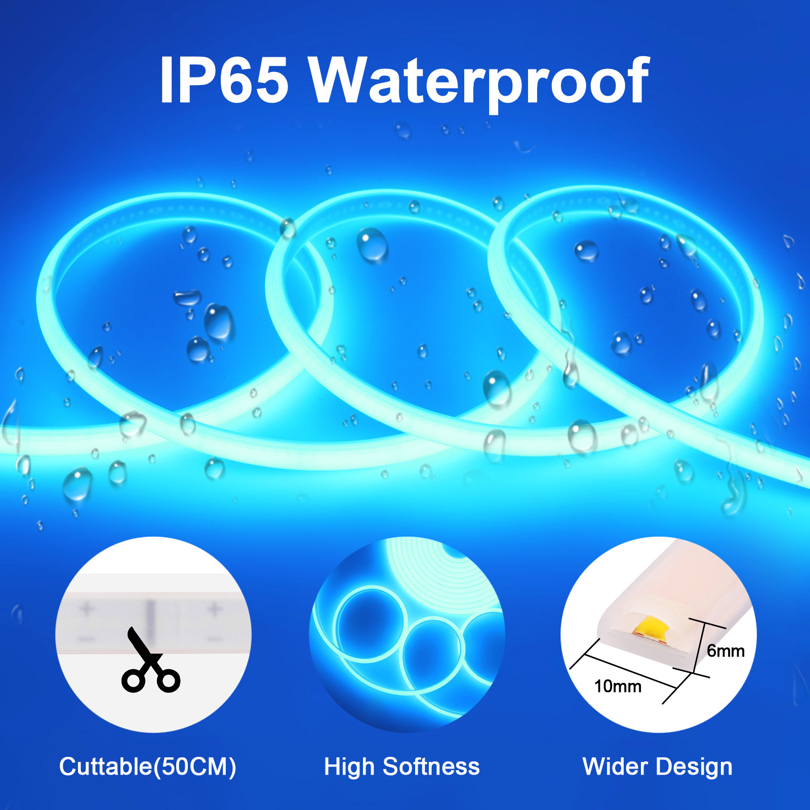 Tuya app wifi regulável cob le - Outdoor Power Strip Weatherproof avaliação e preço