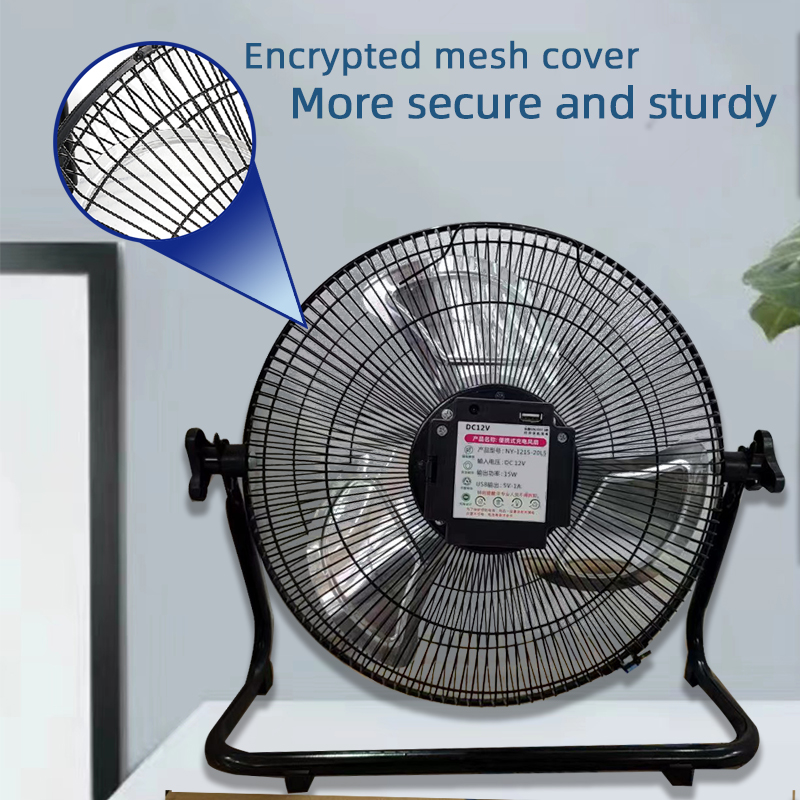 Ventilador solar recarregável  - Ac Outdoor Power avaliação e preço
