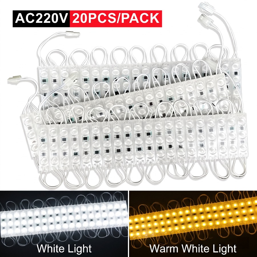 Módulo LED 220V de Alta Lumino - Outdoor Power Strip Weatherproof avaliação e preço